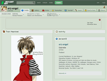 Tablet Screenshot of erz-engel.deviantart.com