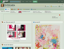 Tablet Screenshot of ferriheiwajima.deviantart.com