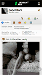Mobile Screenshot of paperstars.deviantart.com