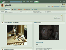 Tablet Screenshot of fairchildart.deviantart.com