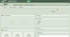 Desktop Screenshot of dadino.deviantart.com