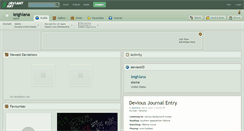 Desktop Screenshot of leighlana.deviantart.com