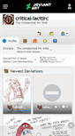 Mobile Screenshot of critical-lacitirc.deviantart.com