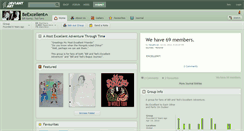 Desktop Screenshot of beexcellent.deviantart.com