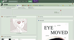 Desktop Screenshot of miniga.deviantart.com