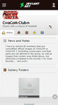 Mobile Screenshot of cwacom-club.deviantart.com