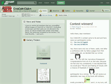 Tablet Screenshot of cwacom-club.deviantart.com