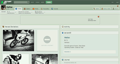 Desktop Screenshot of mattac.deviantart.com