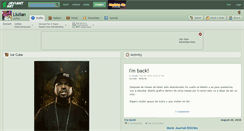 Desktop Screenshot of llulian.deviantart.com