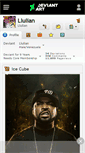 Mobile Screenshot of llulian.deviantart.com