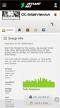 Mobile Screenshot of oc-interviews.deviantart.com