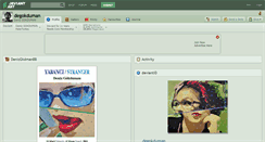 Desktop Screenshot of degokduman.deviantart.com