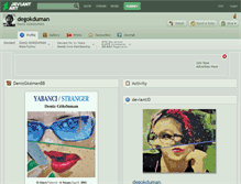 Tablet Screenshot of degokduman.deviantart.com