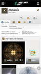 Mobile Screenshot of onilukos.deviantart.com