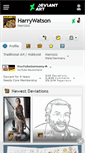 Mobile Screenshot of harrywatson.deviantart.com