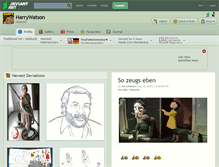 Tablet Screenshot of harrywatson.deviantart.com