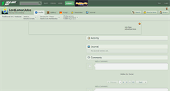 Desktop Screenshot of lordlemonjuice.deviantart.com