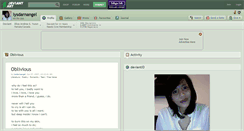 Desktop Screenshot of lysdarnangel.deviantart.com