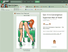 Tablet Screenshot of gen13-club.deviantart.com