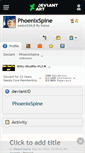 Mobile Screenshot of phoenixspine.deviantart.com