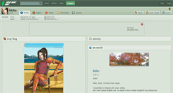 Desktop Screenshot of kicku.deviantart.com
