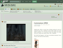 Tablet Screenshot of kath-the-shadow.deviantart.com
