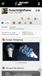 Mobile Screenshot of dulachnightflame.deviantart.com