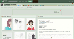 Desktop Screenshot of eiveerockstheworld.deviantart.com