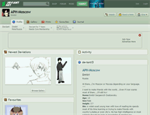 Tablet Screenshot of aph-moscow.deviantart.com