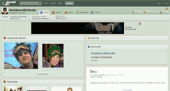 Desktop Screenshot of kookaburradefender.deviantart.com
