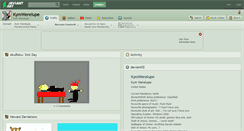 Desktop Screenshot of kymwerelupe.deviantart.com