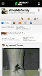 Mobile Screenshot of almostdefinitely.deviantart.com