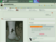 Tablet Screenshot of almostdefinitely.deviantart.com