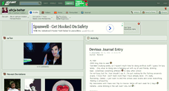 Desktop Screenshot of alicja-belter.deviantart.com