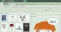 Desktop Screenshot of iamferrell.deviantart.com