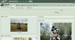 Desktop Screenshot of nemo-88.deviantart.com