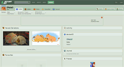 Desktop Screenshot of 0nala0.deviantart.com