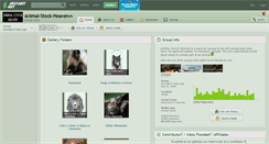 Desktop Screenshot of animal-stock-heaven.deviantart.com