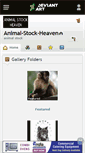 Mobile Screenshot of animal-stock-heaven.deviantart.com