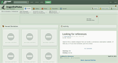 Desktop Screenshot of dragonfirephotos.deviantart.com