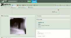 Desktop Screenshot of angelize-me.deviantart.com