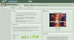 Desktop Screenshot of darsitconfession.deviantart.com