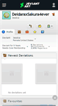 Mobile Screenshot of deidaraxsakura4ever.deviantart.com