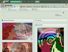 Tablet Screenshot of elli-kh-fan.deviantart.com