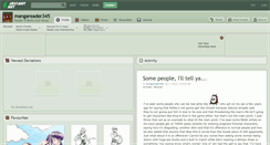 Desktop Screenshot of mangareader345.deviantart.com