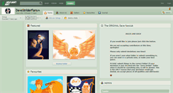 Desktop Screenshot of davestriderfans.deviantart.com