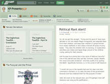 Tablet Screenshot of kp-presents.deviantart.com