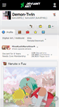 Mobile Screenshot of demon-twin.deviantart.com