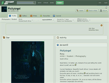 Tablet Screenshot of pixxyangel.deviantart.com