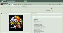 Desktop Screenshot of hardpark.deviantart.com